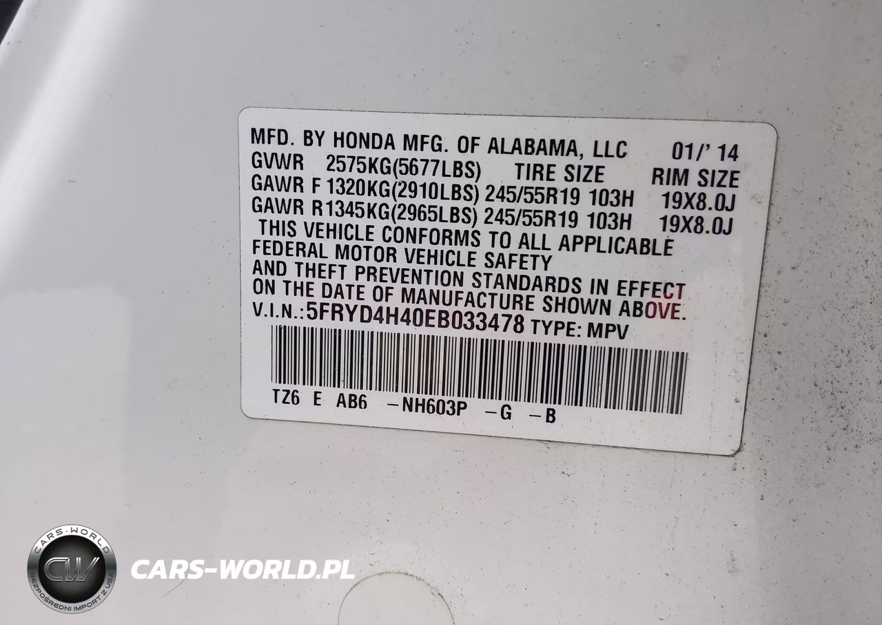 2014 Acura Mdx Technology Package VIN:5FRYD4H40EB033478 - 9