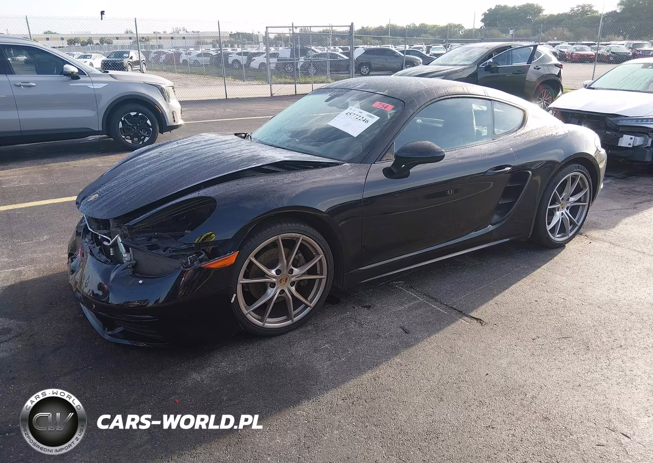 2018 Porsche 718 Cayman VIN:WP0AA2A83JS260173 - 2