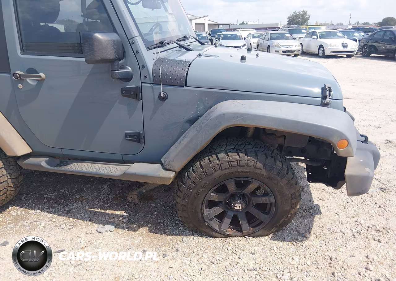 2014 Jeep Wrangler Willys Wheeler VIN:1C4AJWAG3EL253917 - 17