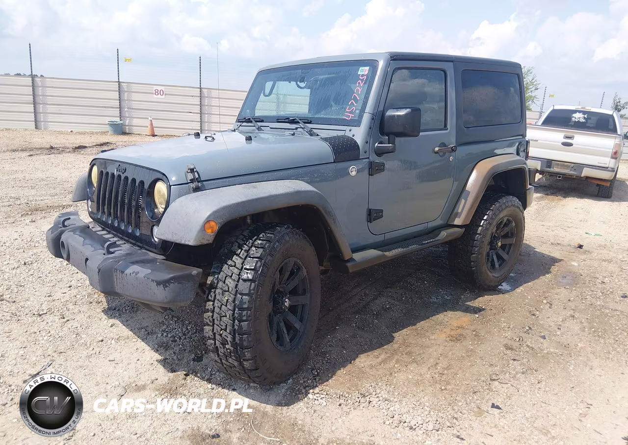 2014 Jeep Wrangler Willys Wheeler VIN:1C4AJWAG3EL253917 - 2
