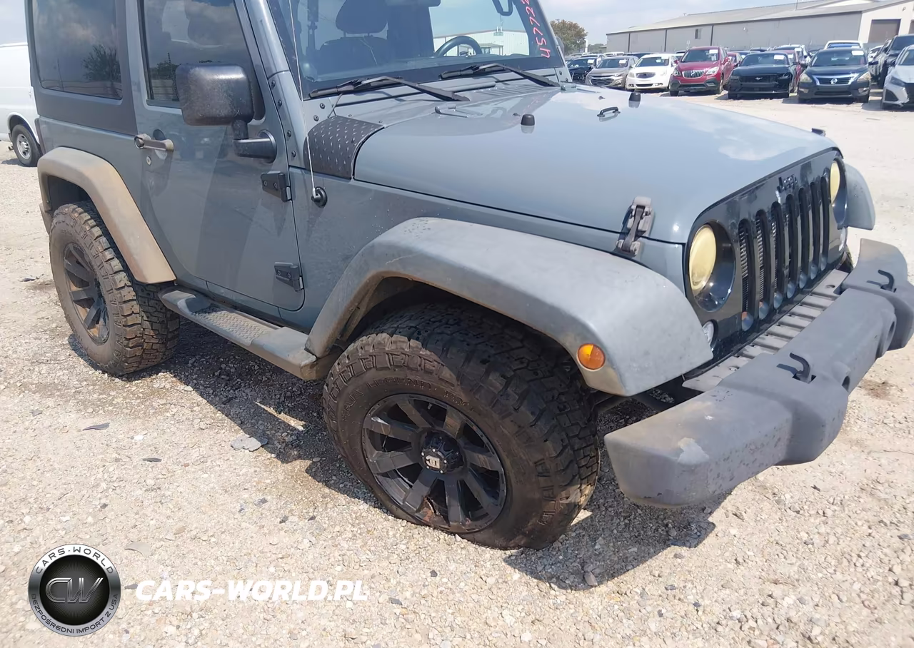 2014 Jeep Wrangler Willys Wheeler VIN:1C4AJWAG3EL253917 - 6