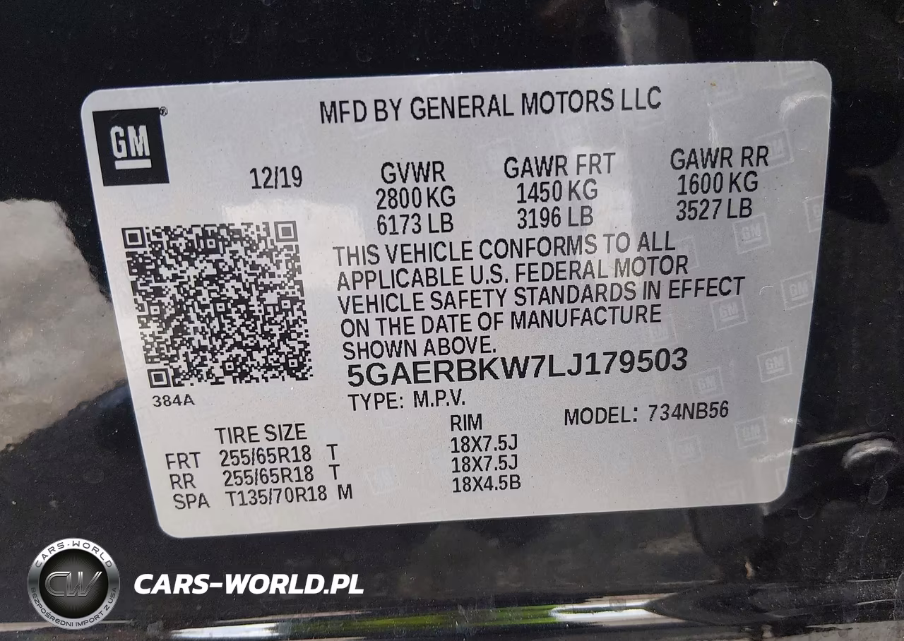 2020 Buick Enclave Fwd Essence VIN:5GAERBKW7LJ179503 - 9
