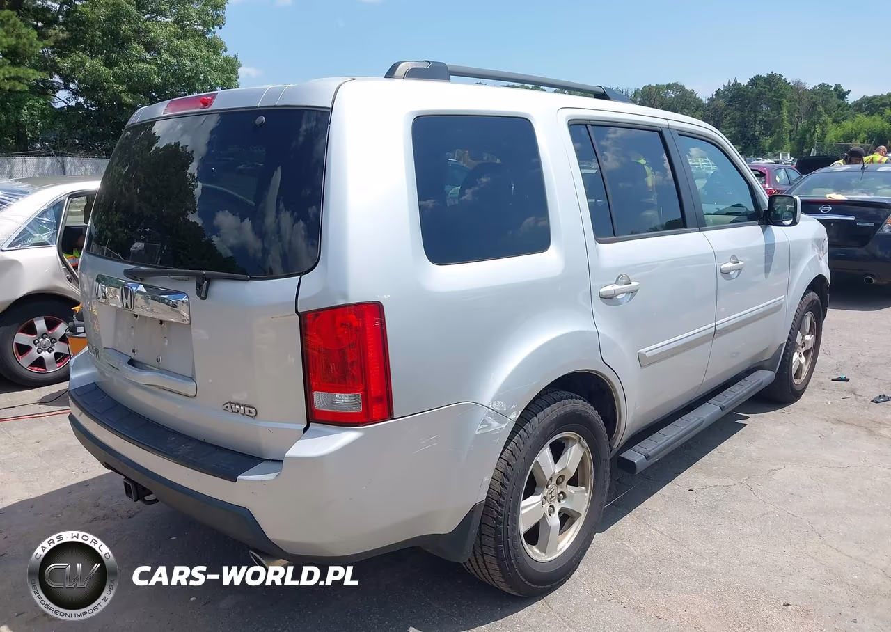 2009 Honda Pilot Ex-L VIN:5FNYF48589B004076 - 4