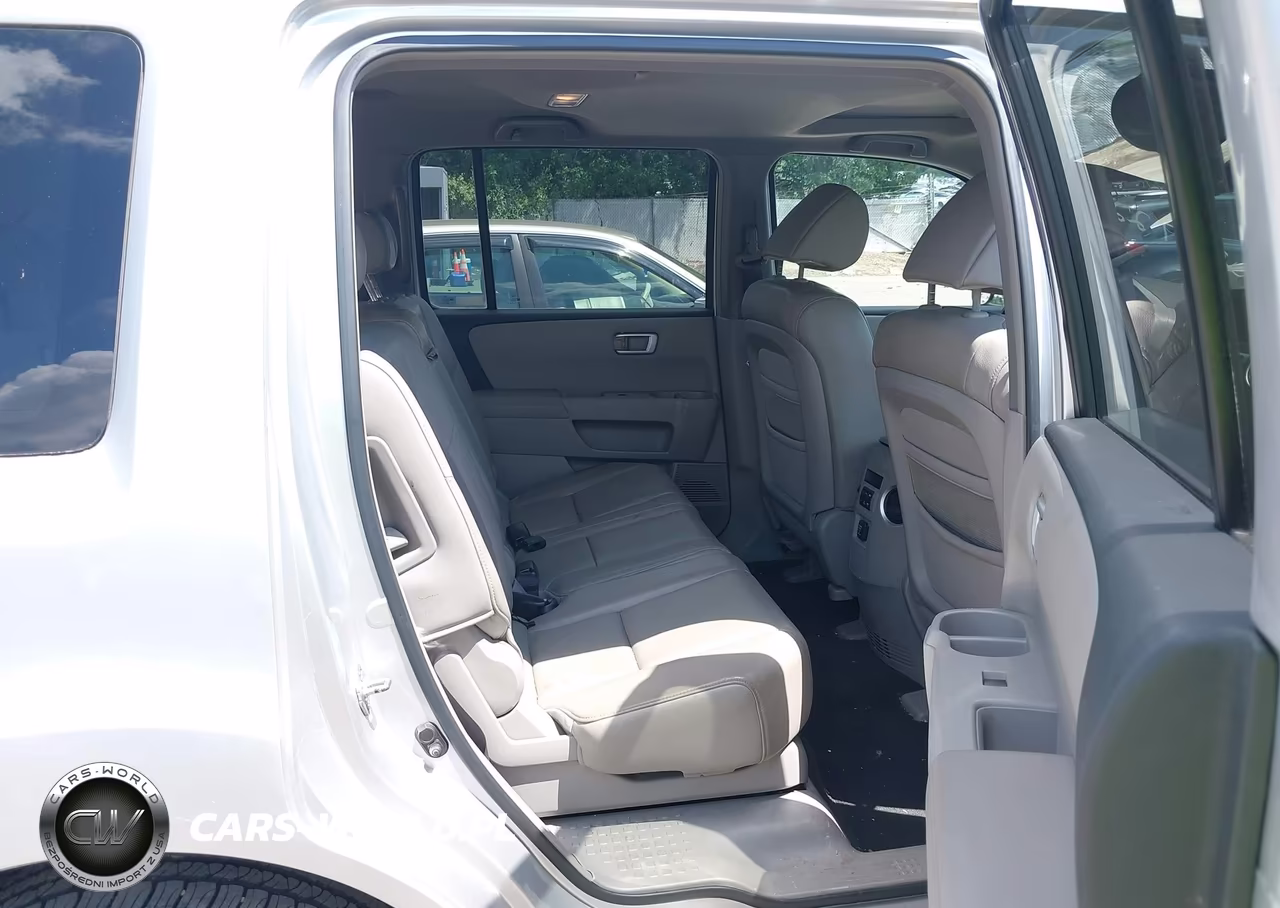 2009 Honda Pilot Ex-L VIN:5FNYF48589B004076 - 8