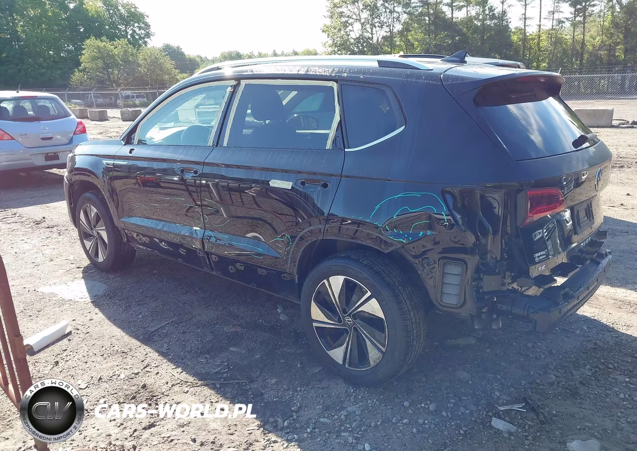 2024 Volkswagen Taos 1.5T Se VIN:3VVUX7B23RM118169 - 3