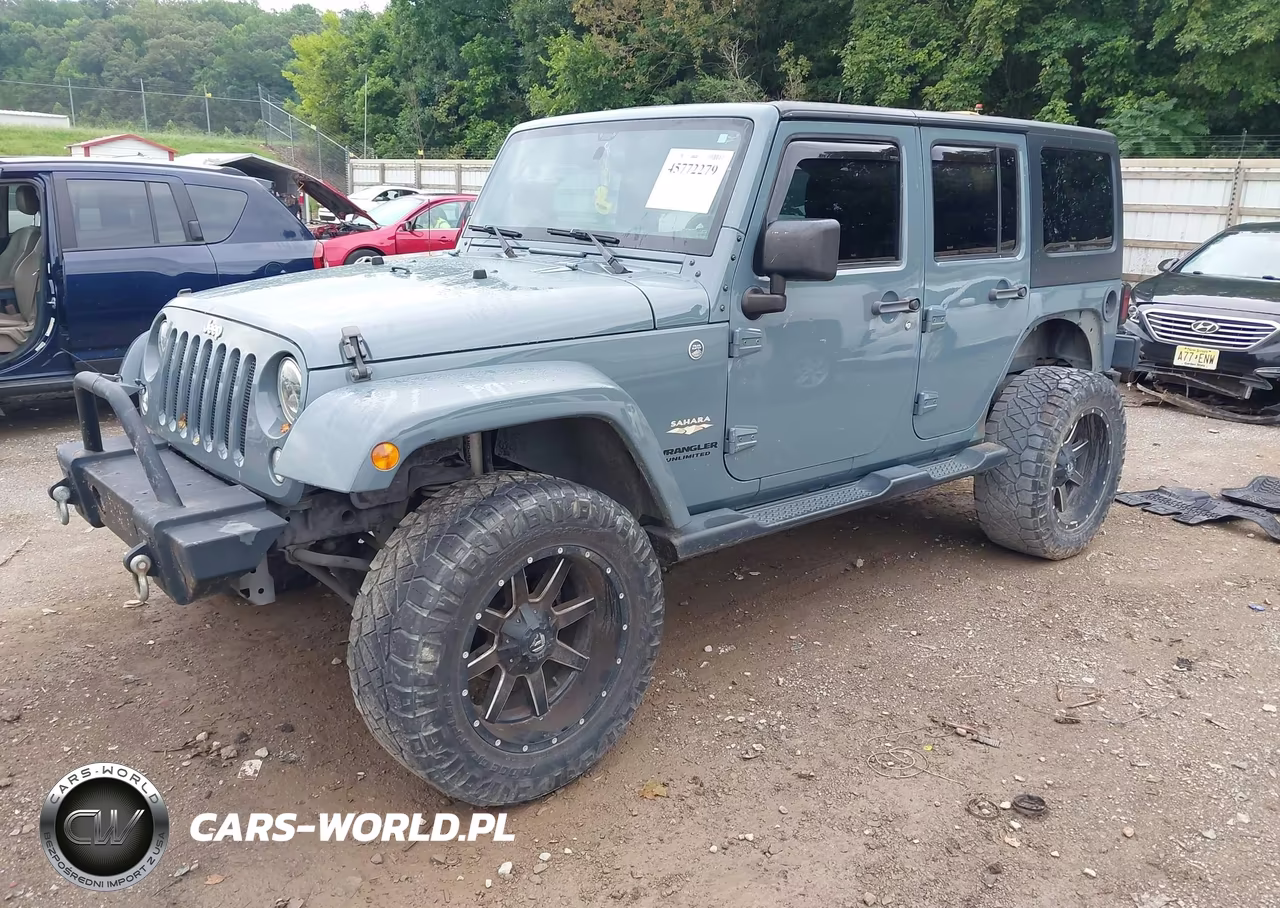 2015 Jeep Wrangler Unlimited Sahara VIN:1C4BJWEG2FL734967 - 2