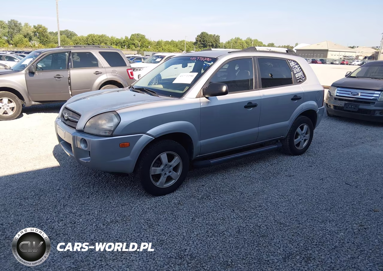 2007 Hyundai Tucson Gls VIN:KM8JM12B47U567565 - 2