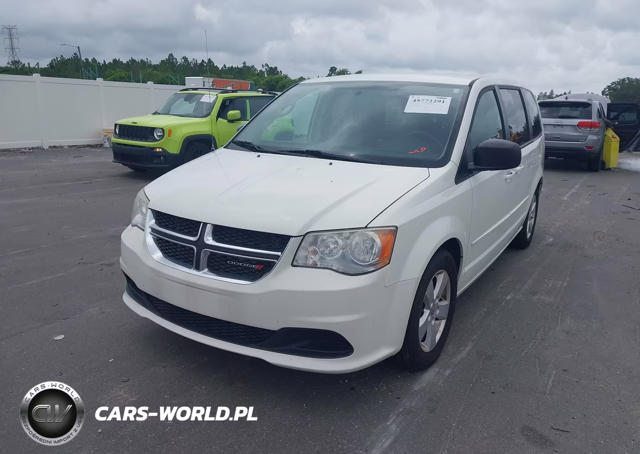 2013 Dodge Grand Caravan Se VIN:2C4RDGBG6DR566528 - 2