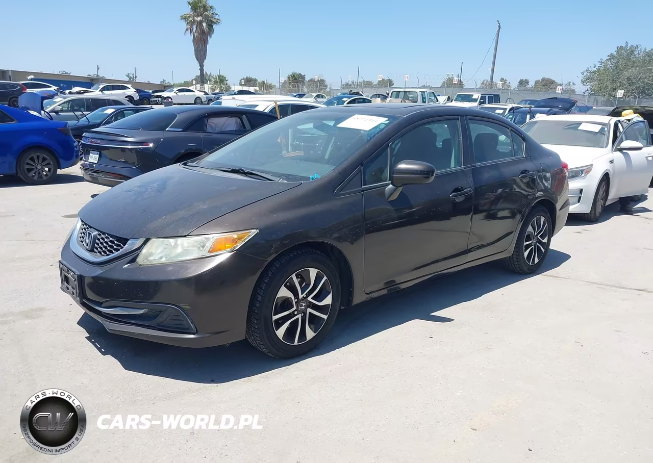 2014 Honda Civic Ex VIN:2HGFB2F88EH547325 - 2