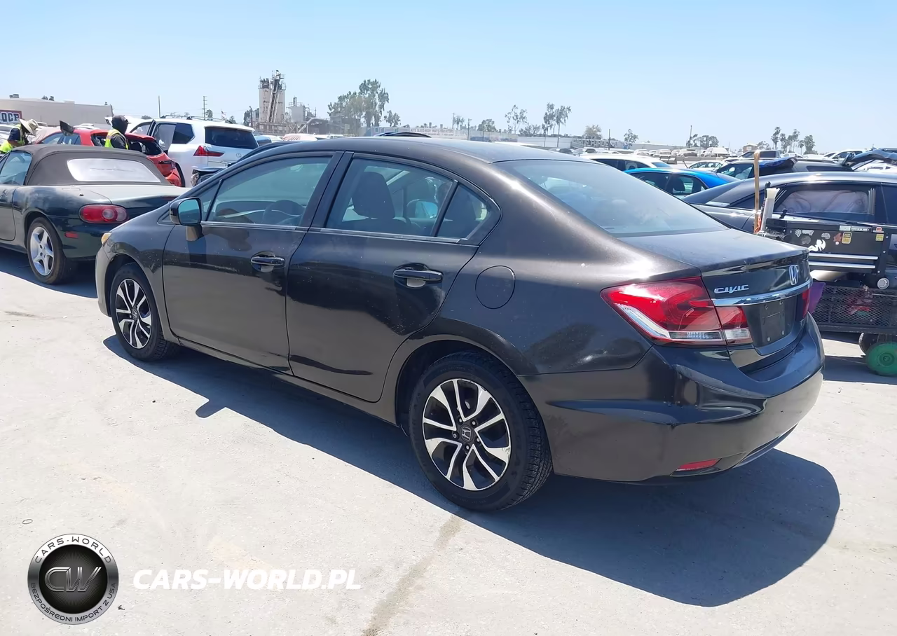 2014 Honda Civic Ex VIN:2HGFB2F88EH547325 - 3