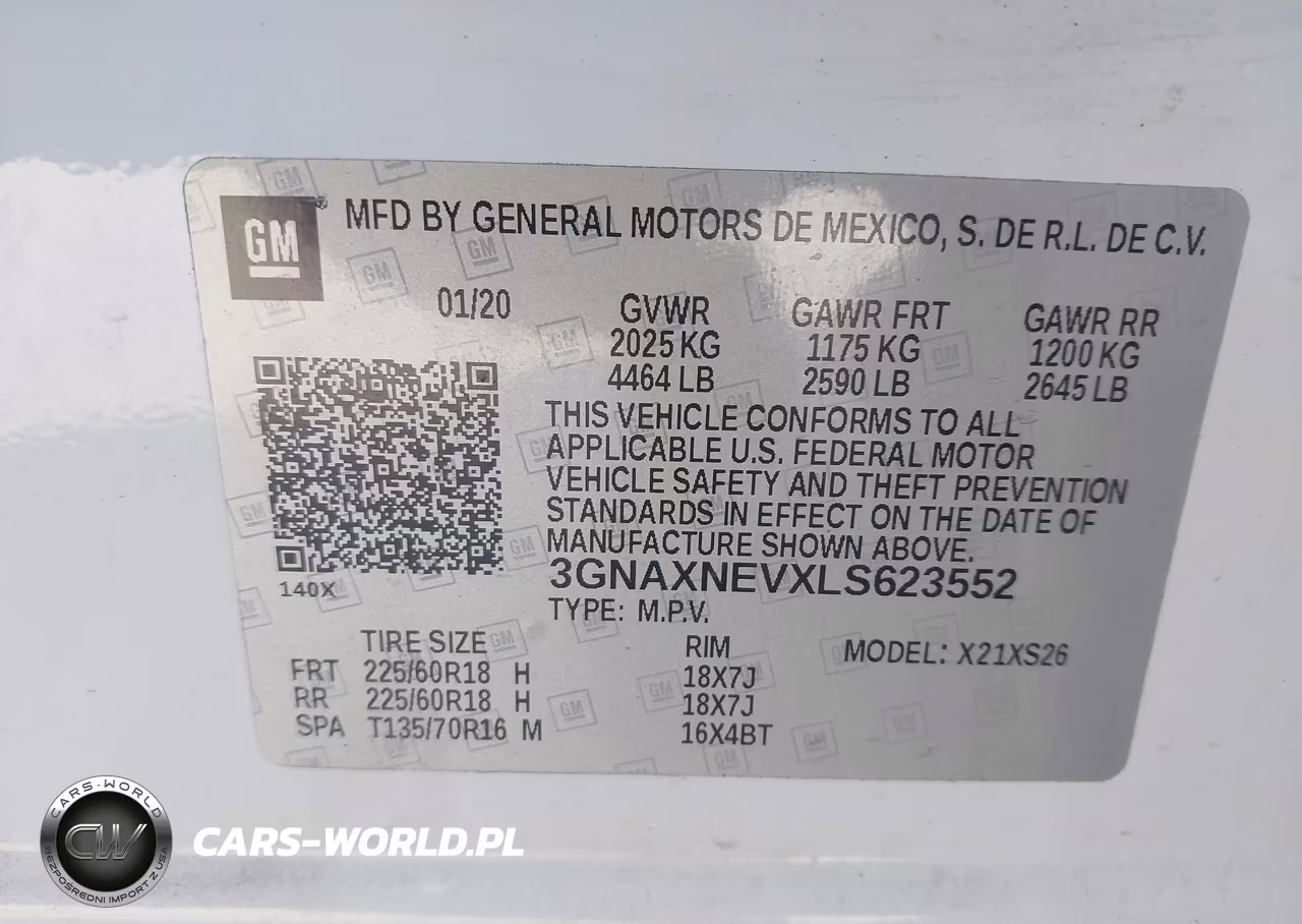 2020 Chevrolet Equinox Fwd Premier 1.5L Turbo VIN:3GNAXNEVXLS623552 - 9