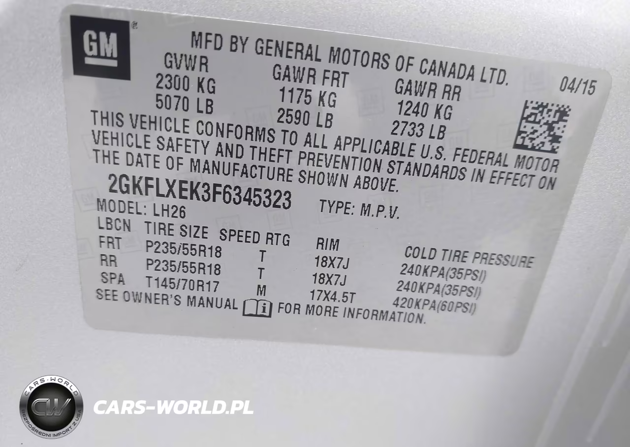2015 GMC Terrain Slt-1 VIN:2GKFLXEK3F6345323 - 9