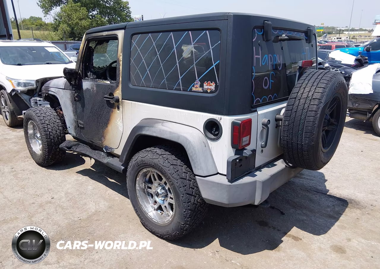 2010 Jeep Wrangler Sport VIN:1J4AA2D16AL128060 - 3