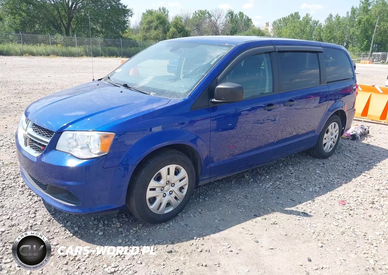 2019 Dodge Grand Caravan Se VIN:2C4RDGBG6KR698704 - 2