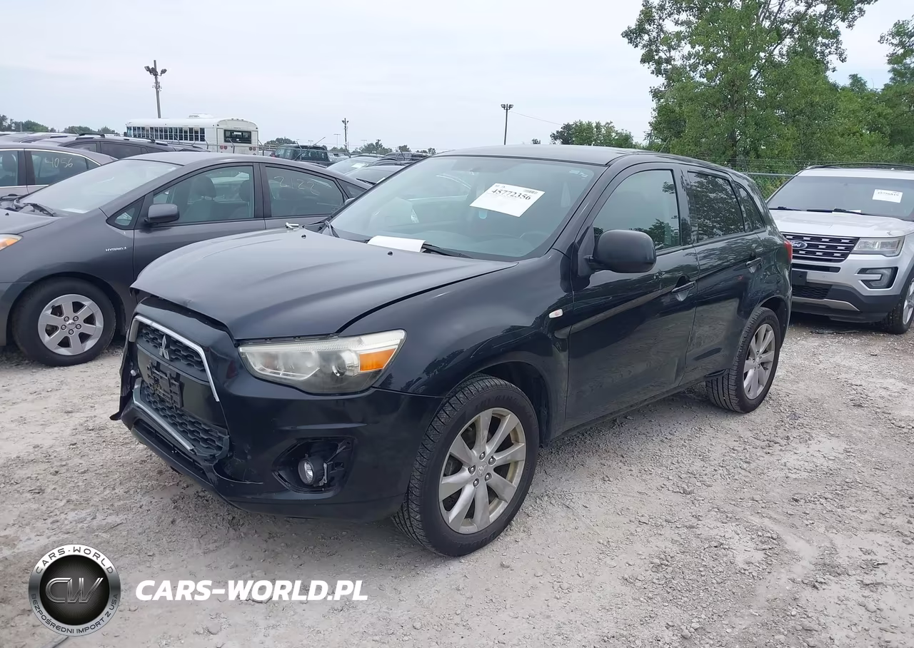 2013 Mitsubishi Outlander Sport Es VIN:4A4AP3AU1DE021976 - 2