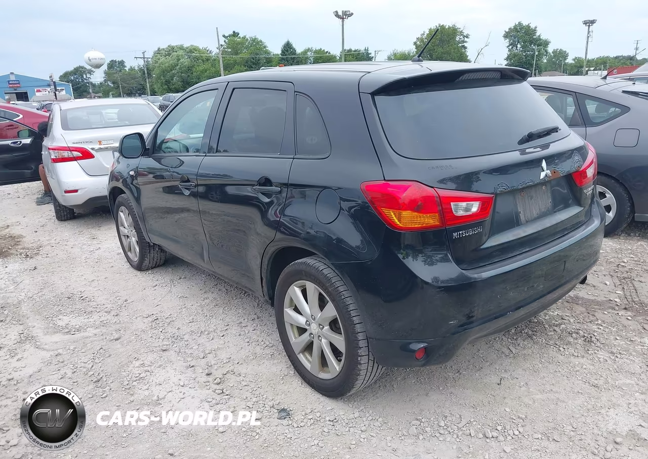 2013 Mitsubishi Outlander Sport Es VIN:4A4AP3AU1DE021976 - 3