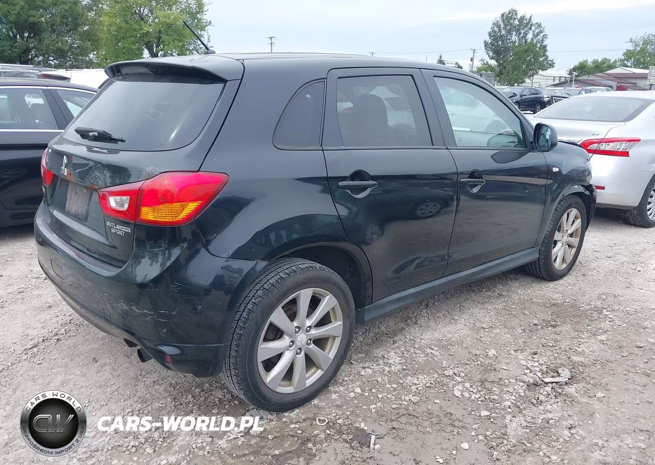 2013 Mitsubishi Outlander Sport Es VIN:4A4AP3AU1DE021976 - 4