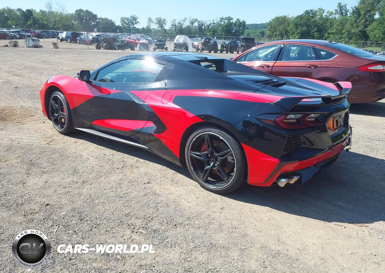 2021 Chevrolet Corvette Stingray Rwd 2Lt VIN:1G1YB3D4XM5109885 - 3