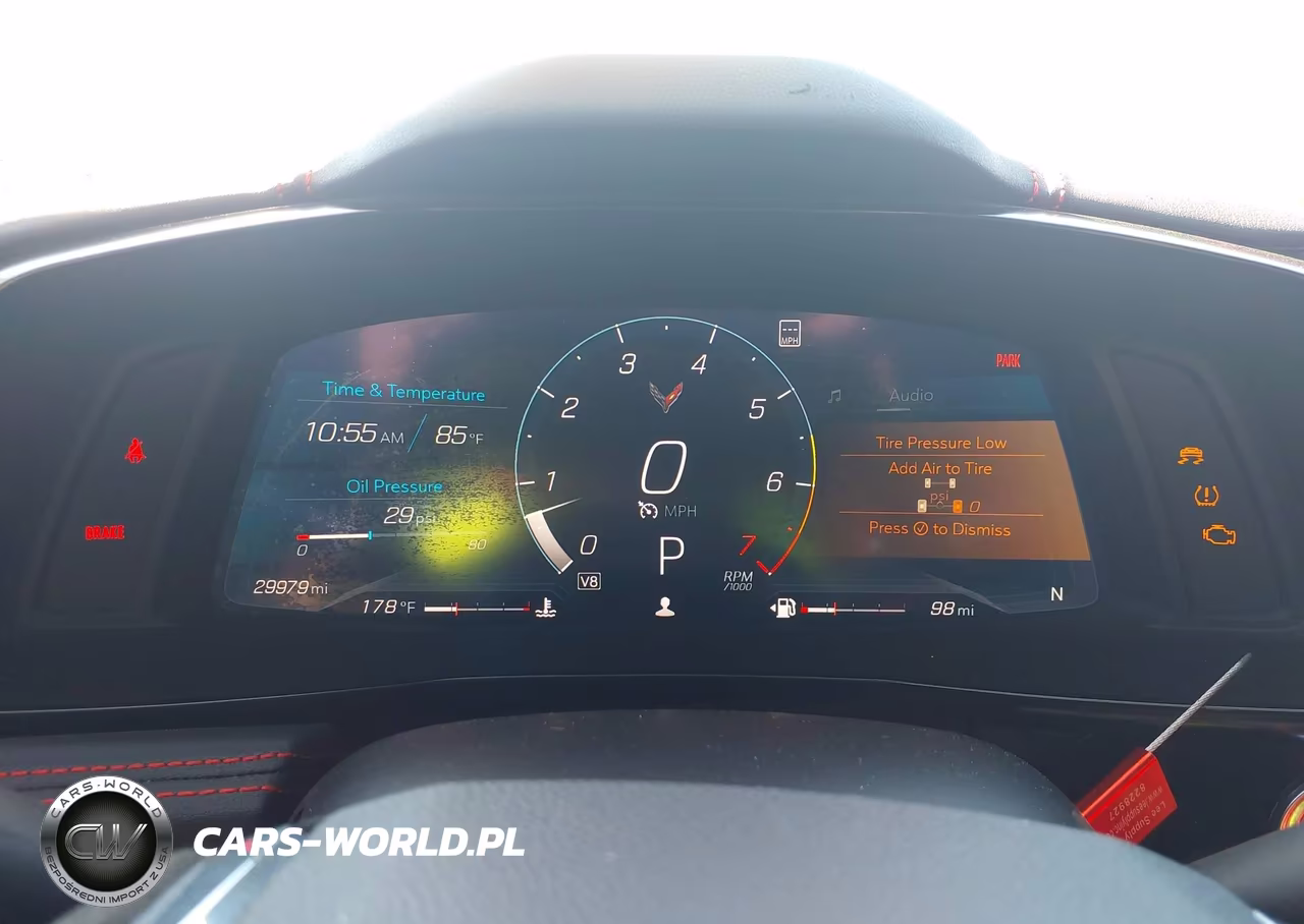 2021 Chevrolet Corvette Stingray Rwd 2Lt VIN:1G1YB3D4XM5109885 - 7