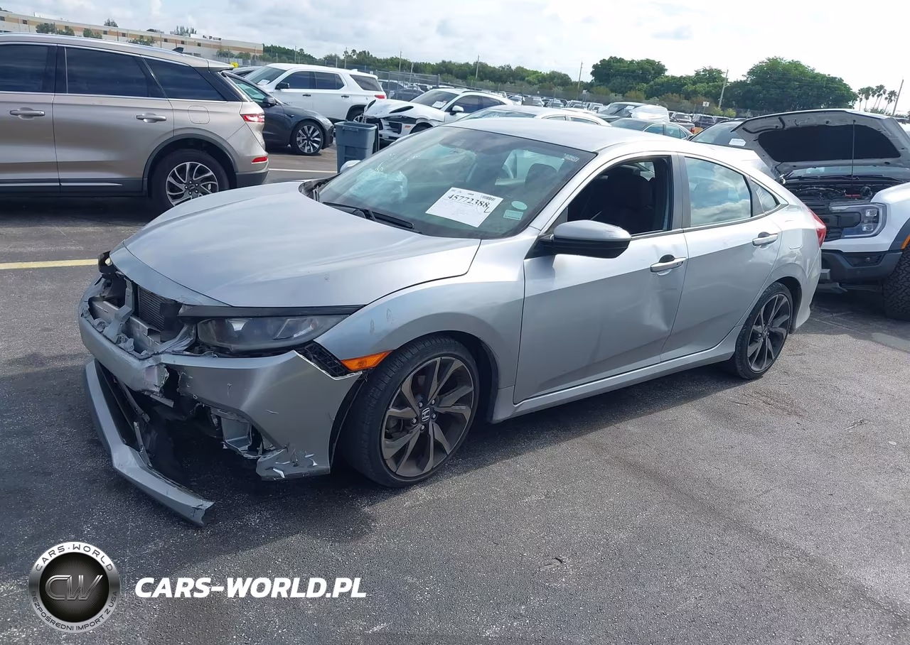 2020 Honda Civic Sport VIN:2HGFC2F82LH584994 - 2
