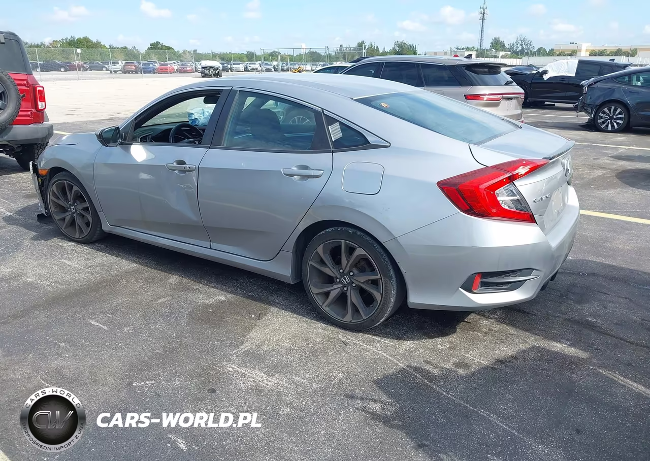 2020 Honda Civic Sport VIN:2HGFC2F82LH584994 - 3
