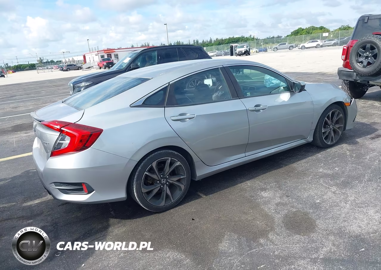 2020 Honda Civic Sport VIN:2HGFC2F82LH584994 - 4