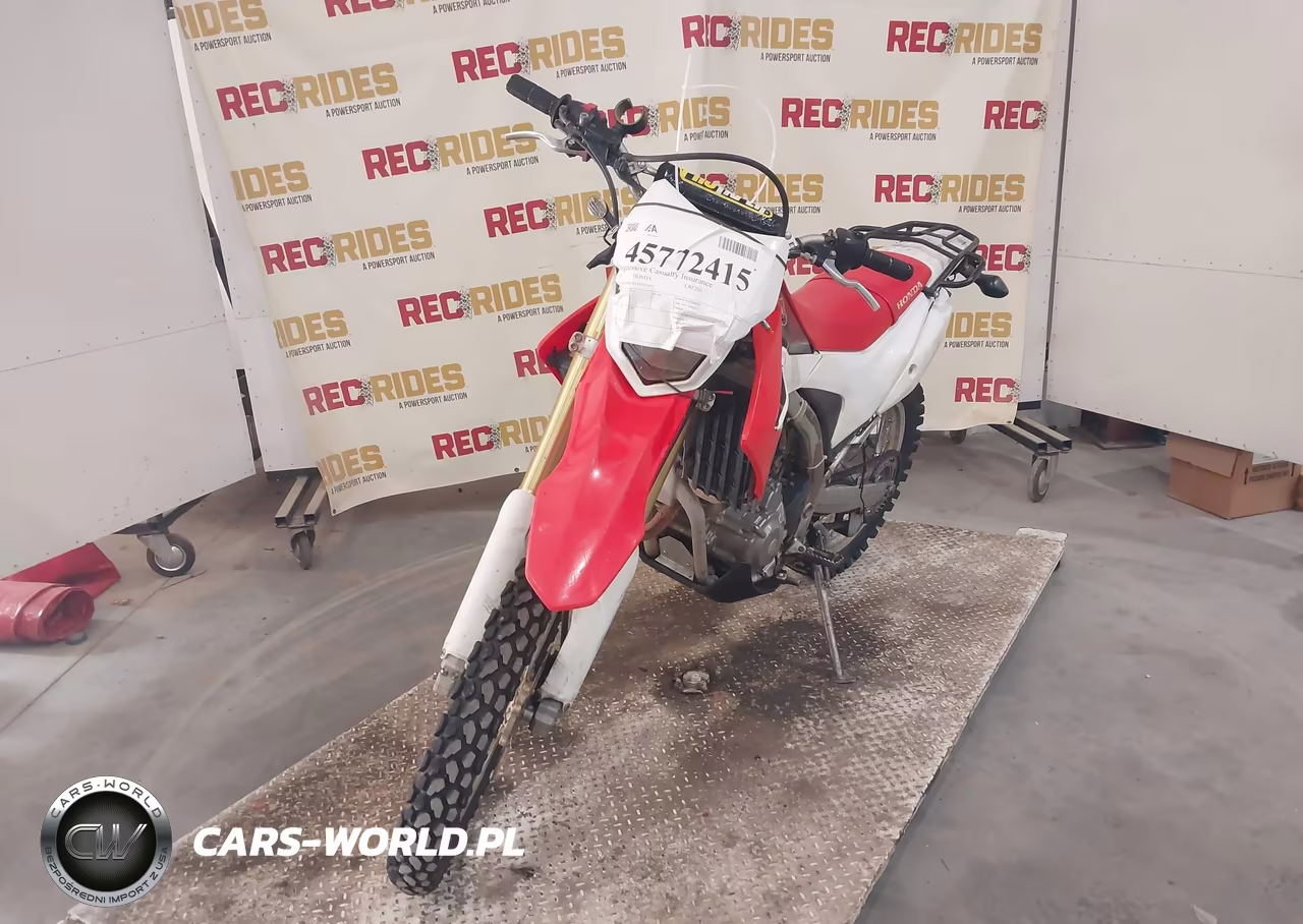 2013 Honda Crf250 L VIN:MLHMD3810D5002602 - 2