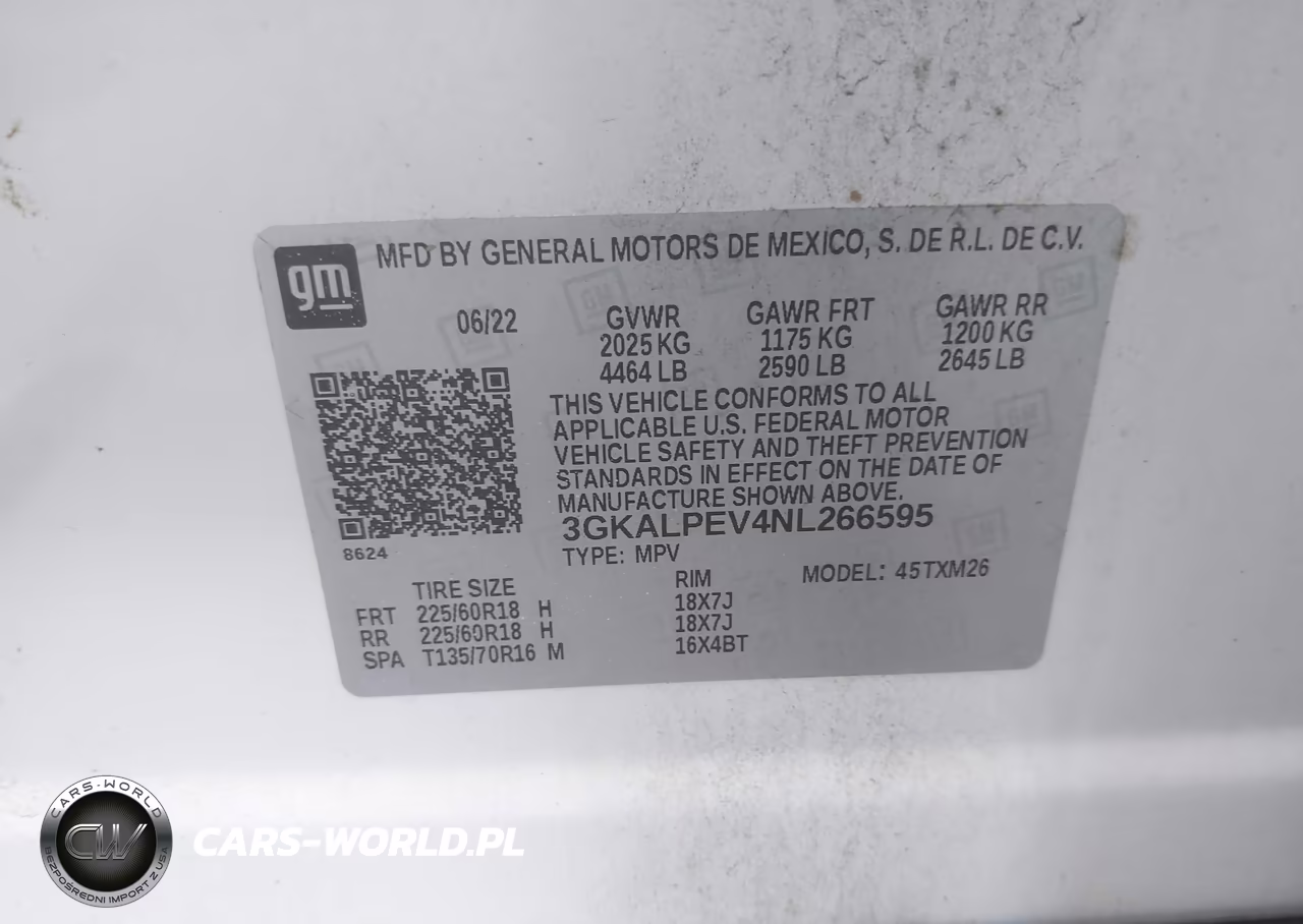 2022 GMC Terrain Fwd Slt VIN:3GKALPEV4NL266595 - 9