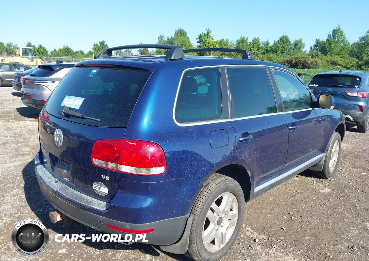 2004 Volkswagen Touareg V8 VIN:WVGCM67L64D013611 - 4