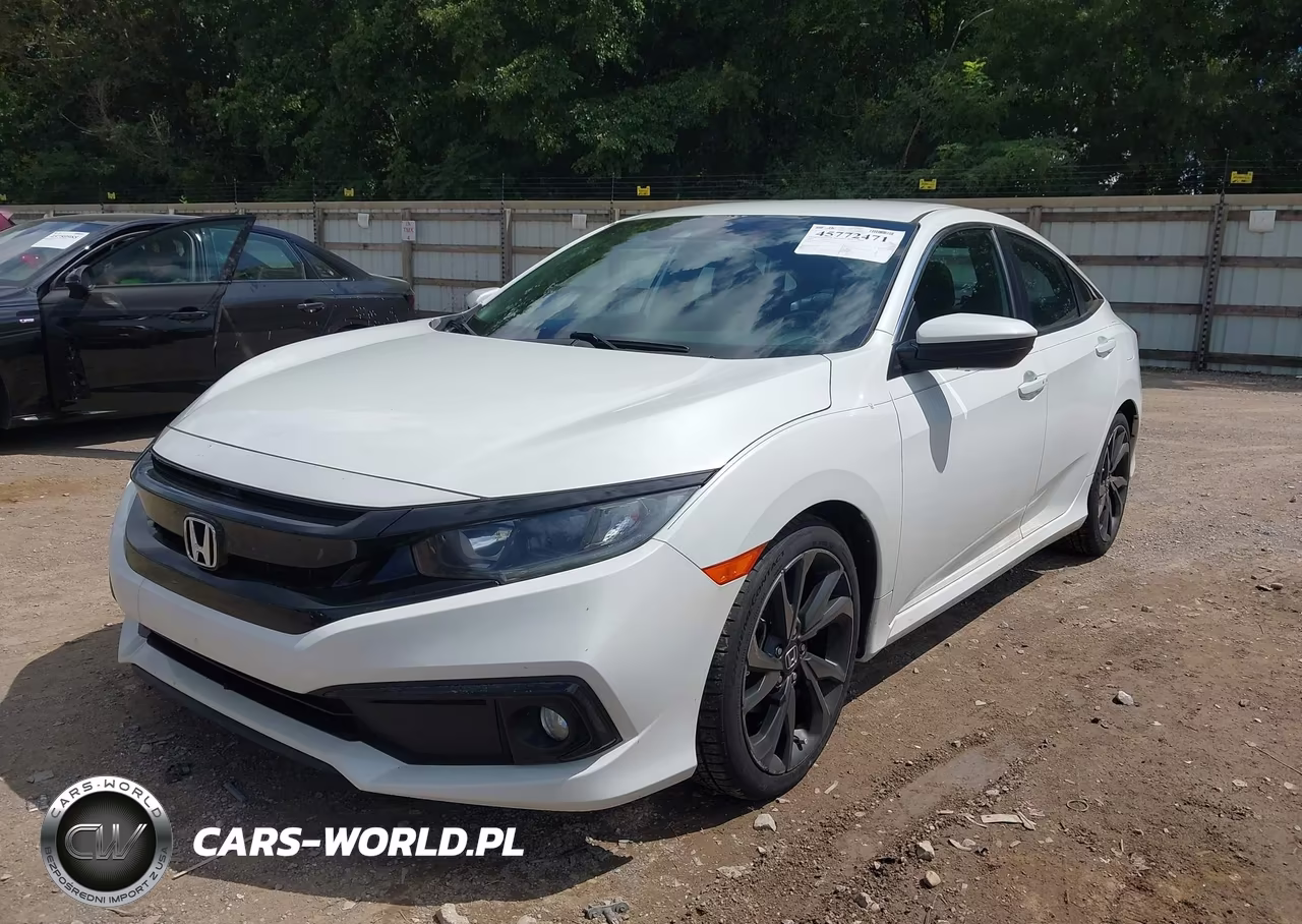 2021 Honda Civic Sport VIN:19XFC2F89ME000439 - 2