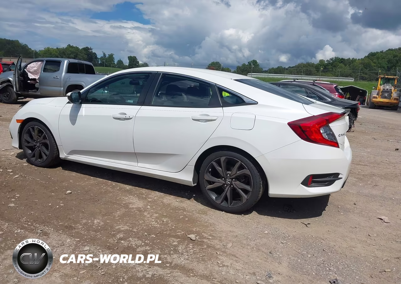 2021 Honda Civic Sport VIN:19XFC2F89ME000439 - 3