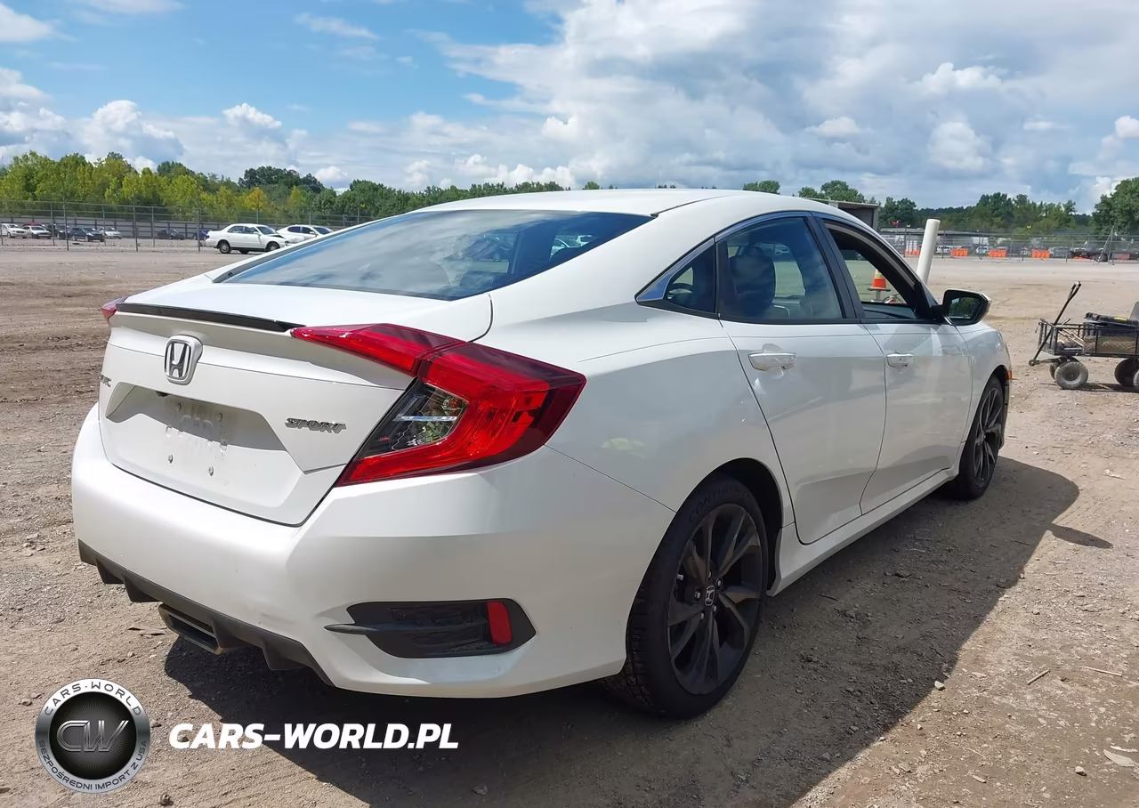2021 Honda Civic Sport VIN:19XFC2F89ME000439 - 4