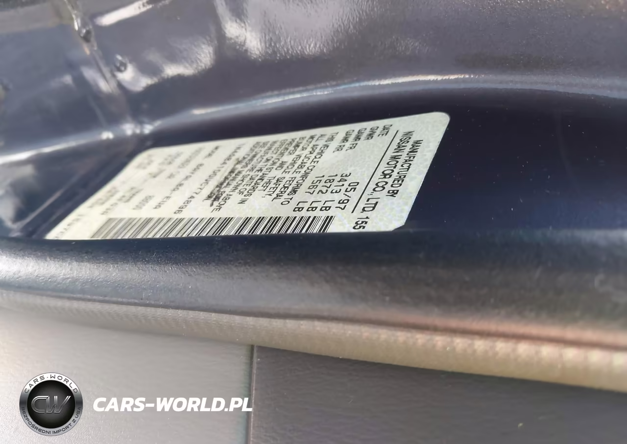 1997 Nissan Sentra Gle-Gxe-Xe VIN:1N4AB41D0VC774896 - 9