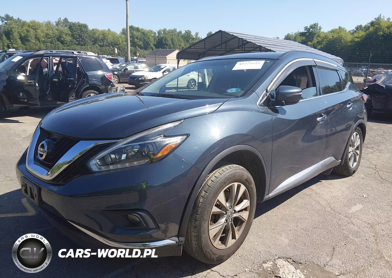 2018 Nissan Murano Sv VIN:5N1AZ2MH2JN148205 - 2