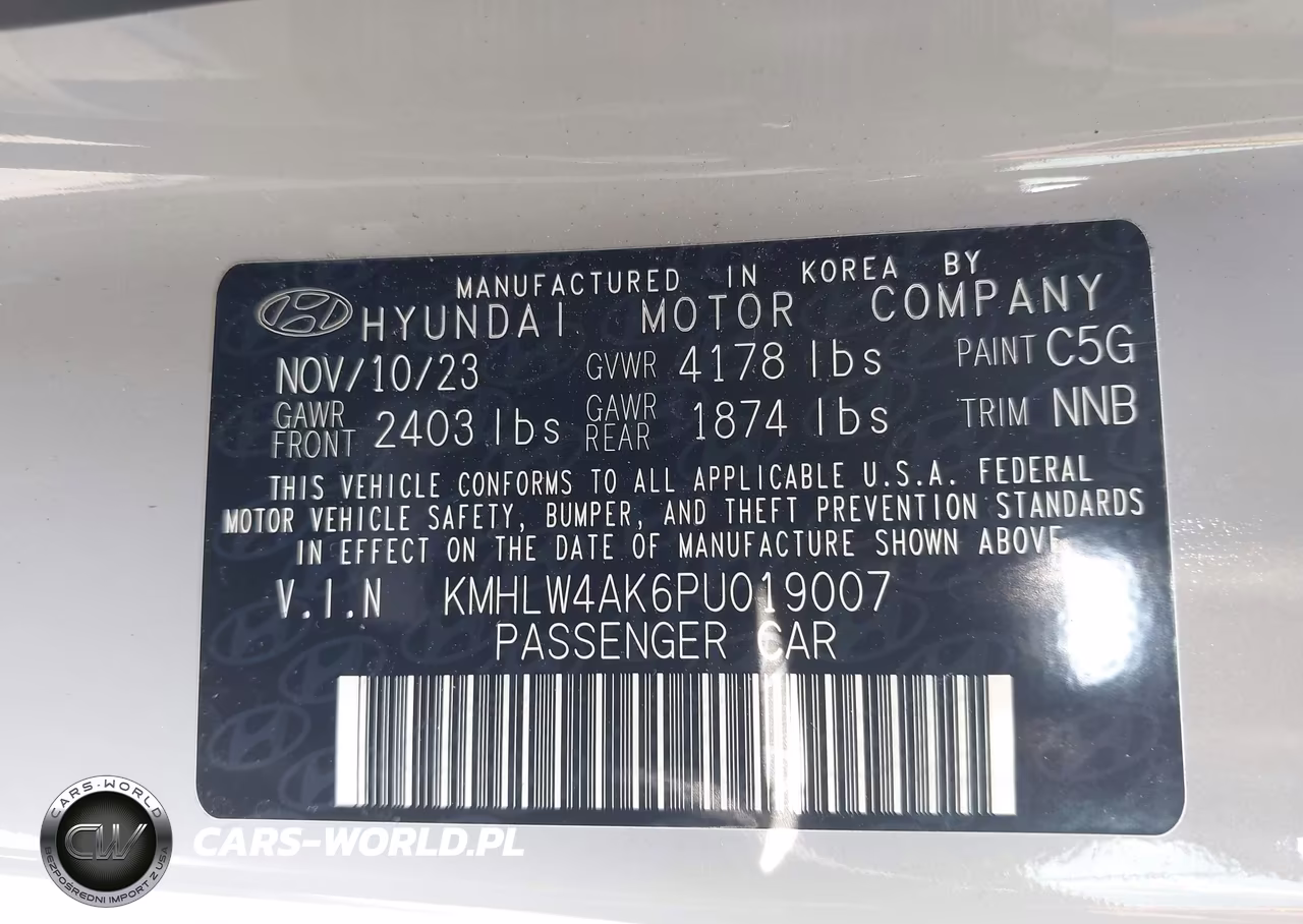 2023 Hyundai Elantra N VIN:KMHLW4AK6PU019007 - 9