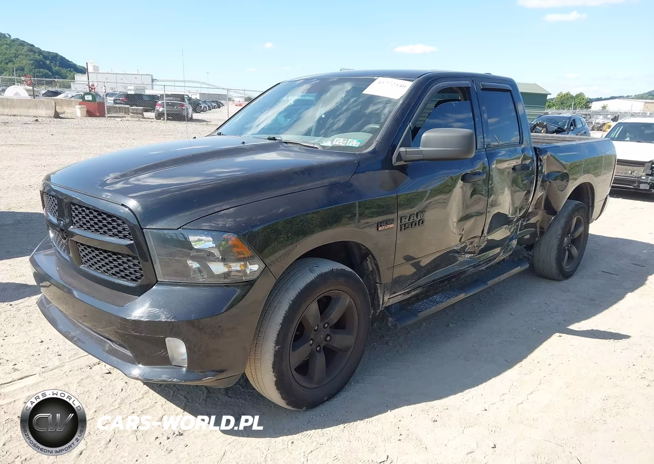 2018 Ram 1500 Express 4X4 6'4 Box VIN:1C6RR7FT5JS193833 - 2