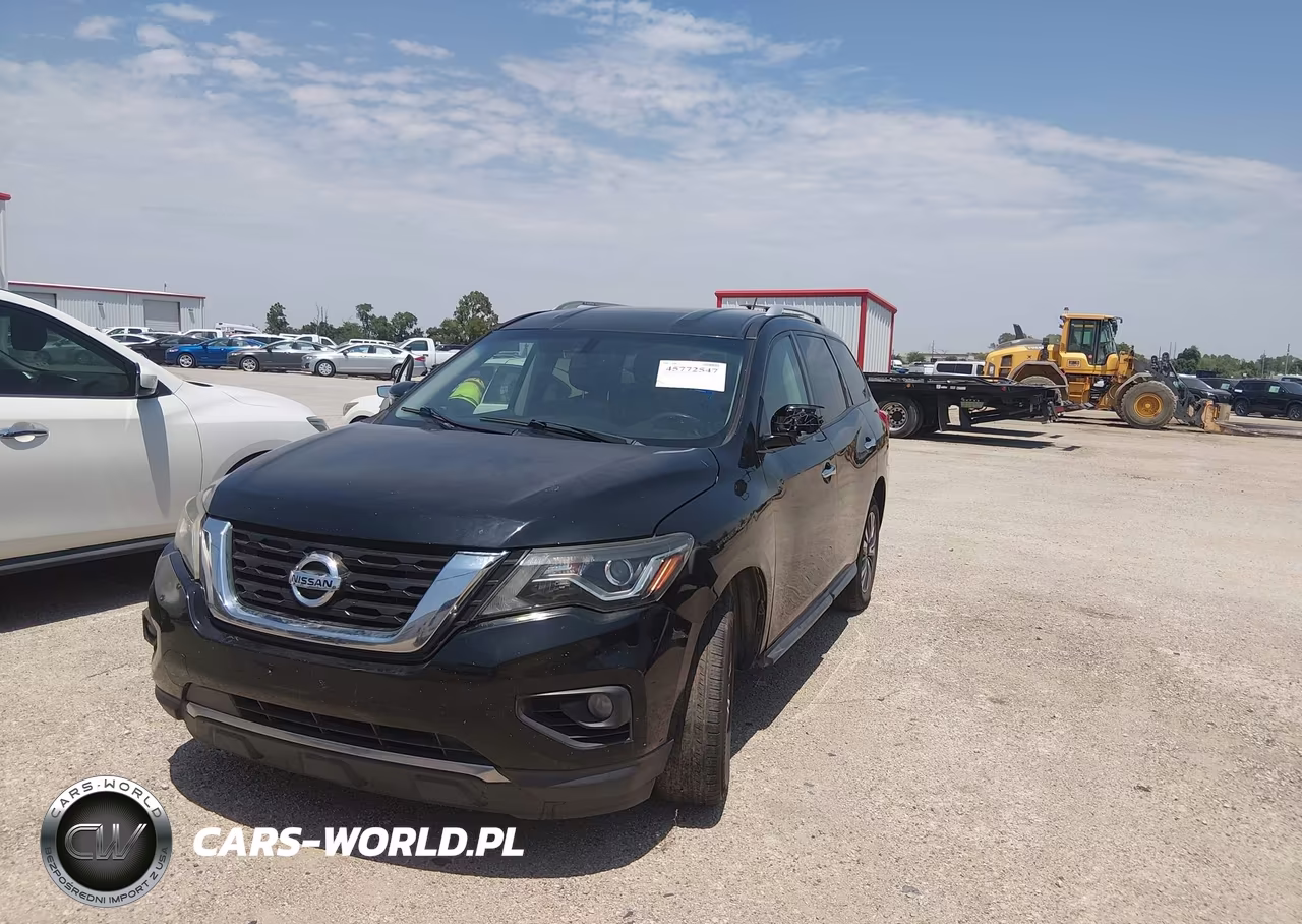 2017 Nissan Pathfinder Platinum-S-Sl-Sv VIN:5N1DR2MM1HC616067 - 2