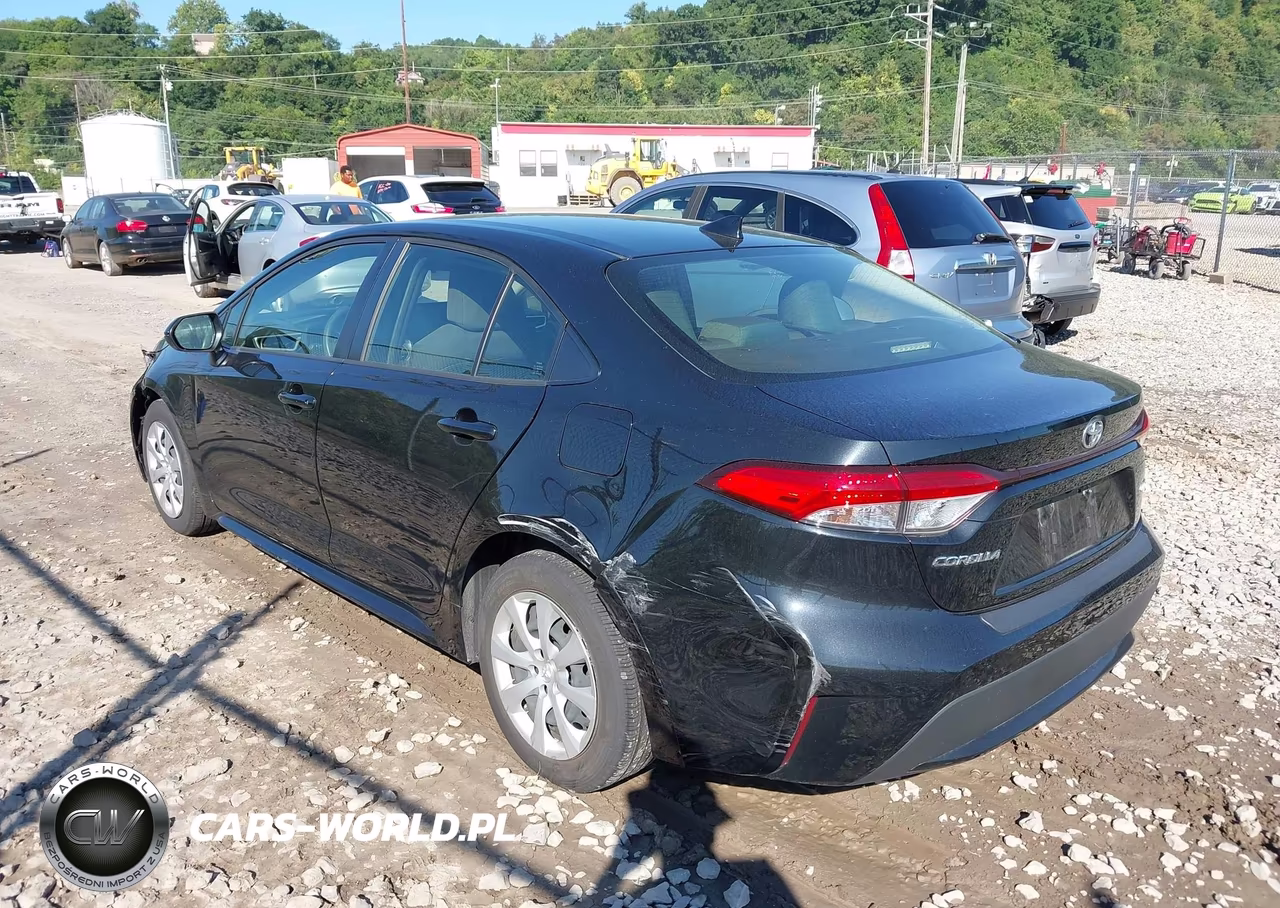 2022 Toyota Corolla Le VIN:JTDEPMAEXNJ212991 - 3