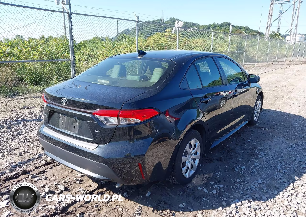 2022 Toyota Corolla Le VIN:JTDEPMAEXNJ212991 - 4