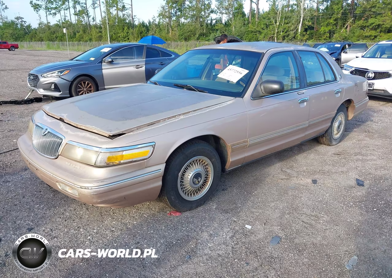 1996 Mercury Grand Marquis Gs VIN:2MELM74W2TX634259 - 2