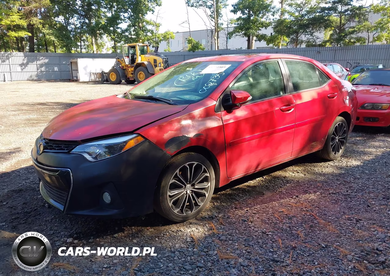 2014 Toyota Corolla S Premium VIN:5YFBURHE2EP002735 - 2