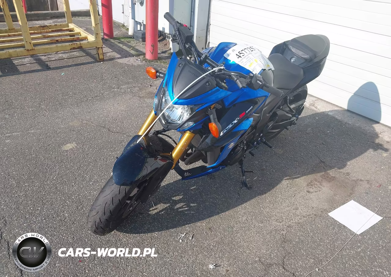 2018 Suzuki Gsx-S750 M-Z VIN:JS1C533B1J2101044 - 2