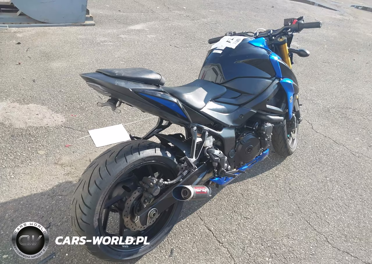 2018 Suzuki Gsx-S750 M-Z VIN:JS1C533B1J2101044 - 4