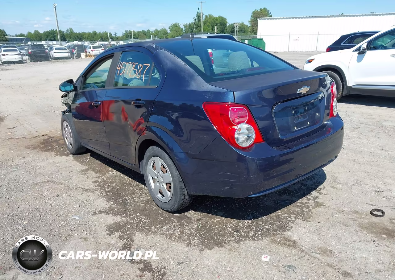 2015 Chevrolet Sonic Ls Auto VIN:1G1JA5SG6F4176702 - 3