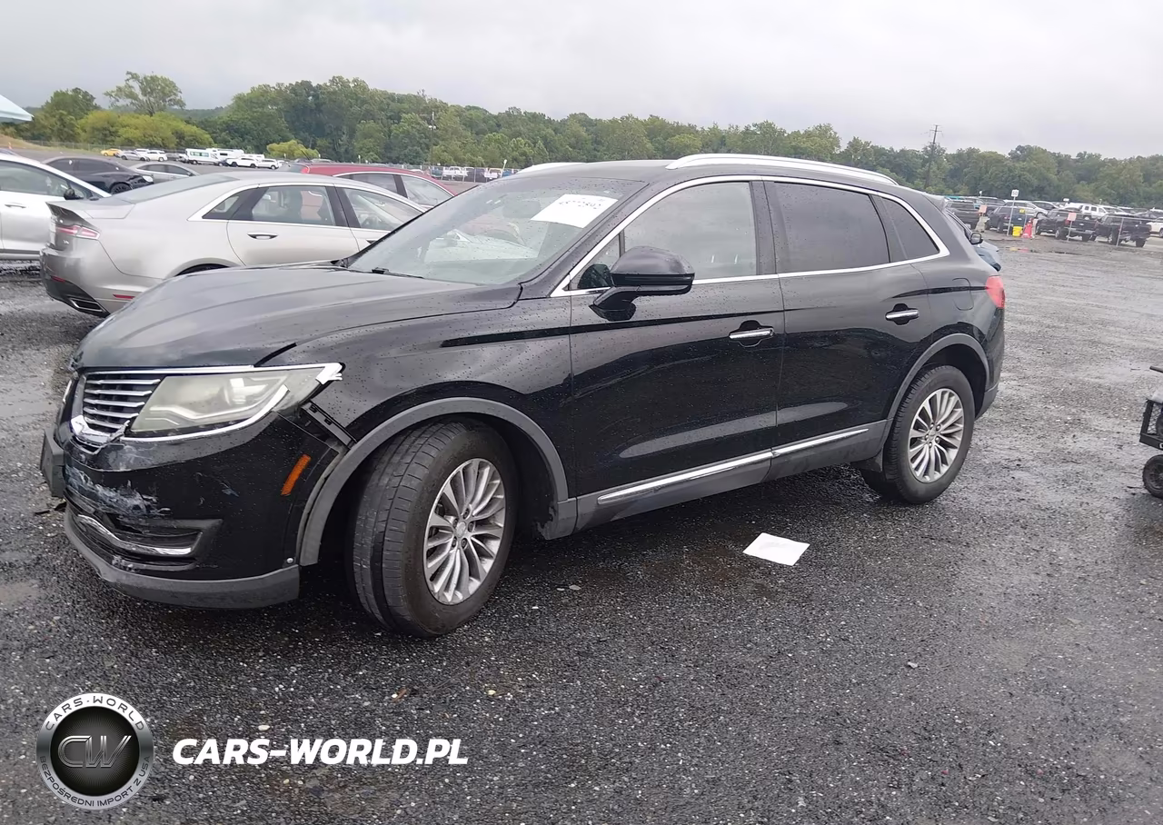 2017 Lincoln Mkx Select VIN:2LMPJ6KR6HBL33887 - 2