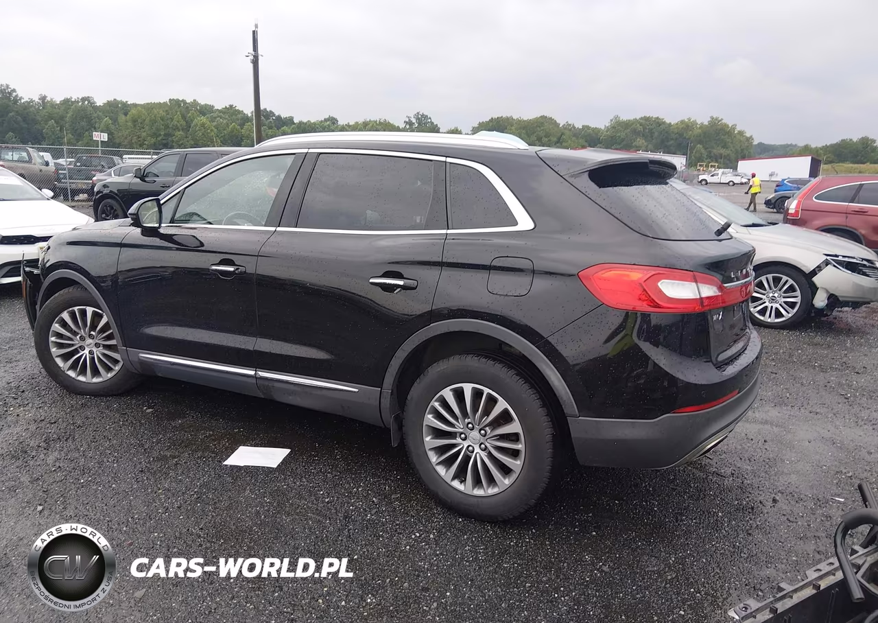 2017 Lincoln Mkx Select VIN:2LMPJ6KR6HBL33887 - 3