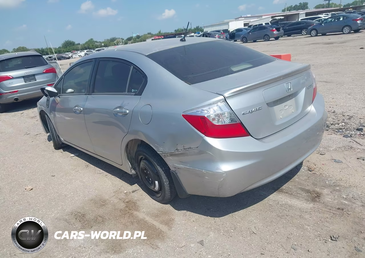 2012 Honda Civic Hybrid VIN:JHMFB4F38CS007959 - 3