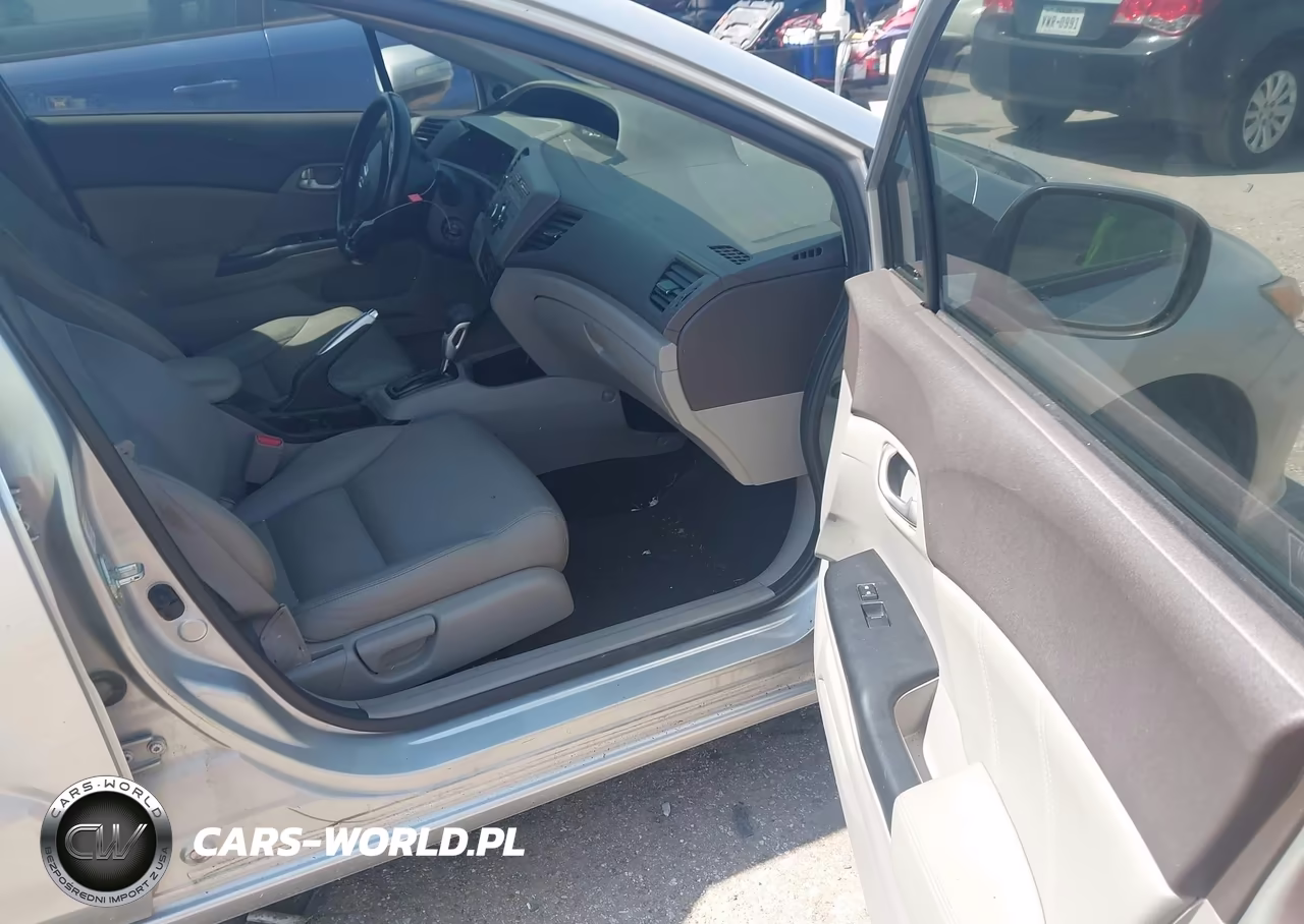 2012 Honda Civic Hybrid VIN:JHMFB4F38CS007959 - 5