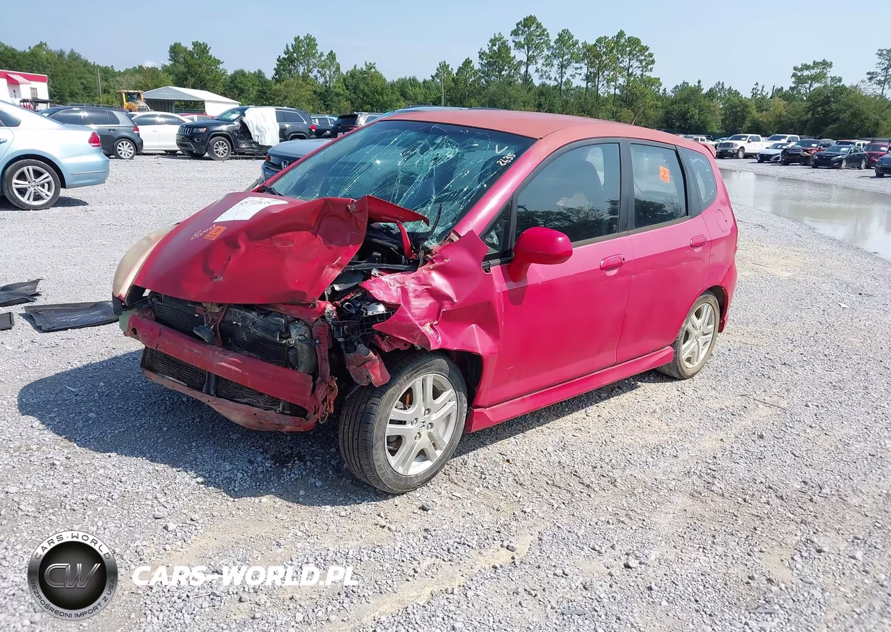 2007 Honda Fit Sport VIN:JHMGD38657S005382 - 2