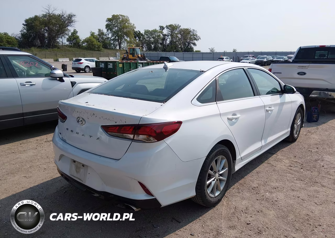 2019 Hyundai Sonata Se VIN:5NPE24AF7KH735428 - 4